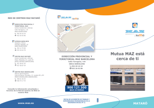 Mutua MAZ está cerca de ti (Mataró)