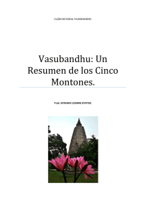 Vasubandhu: Un Resumen de los Cinco Montones.