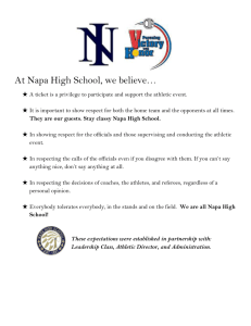 At Napa High School, we believe…