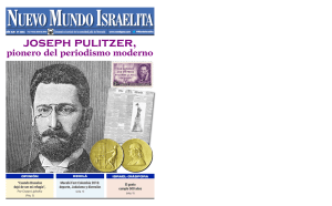 joseph pulitzer - Nuevo Mundo Israelita