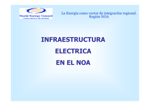 INFRAESTRUCTURA ELECTRICA EN EL NOA