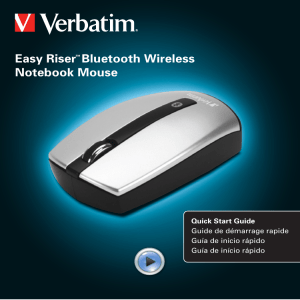 Easy Riser™ Bluetooth Wireless Notebook Mouse