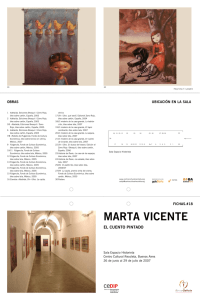 marta vicente - Centro Cultural Recoleta