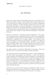 LA SOGA - New Left Review