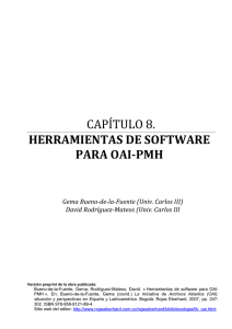 Herramientas de software para OAI-PMH