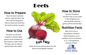 Clean the beets and beet greens. Seperate them, but don`t discard