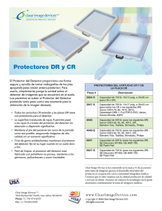 Protectores DR y CR - Clear Image Devices