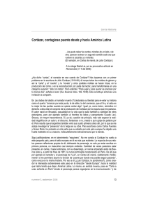 Cortázar, contagioso puente desde y hacia América Latina