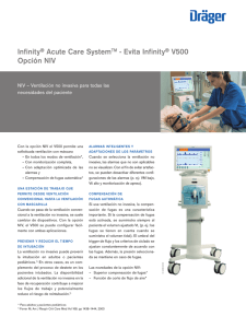 Infinity® Acute Care SystemTM - Evita Infinity® V500