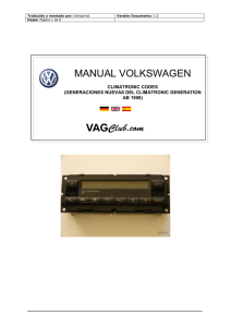 Manual del Climatronic VW