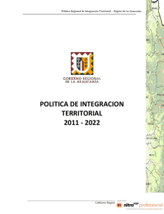 politica de integracion territorial 2011 - 2022
