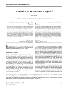 La medicina en México hacia el siglo XX