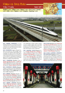 China en Tren Bala
