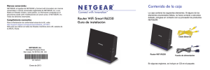 NETGEAR WiFi Router R6250 Installation Guide