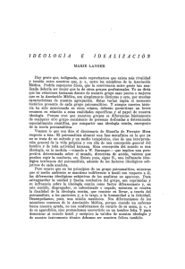 IDEOLociA IDEALIZACIÓN - Biblioteca Digital de APA