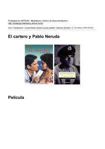 El cartero y Pablo Neruda Película