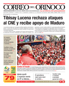 Tibisay Lucena rechaza ataques al CNE y recibe apoyo de Maduro