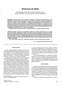 Síndrome de Wells - Archivos Argentinos de Dermatología
