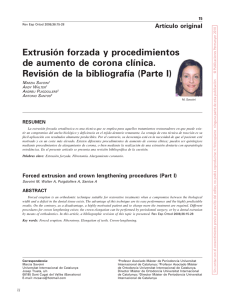 REO 2006_extrusión - Clinica dental en Castelldefels