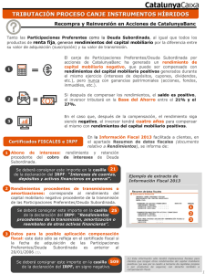 Diapositiva 1 - CatalunyaCaixa