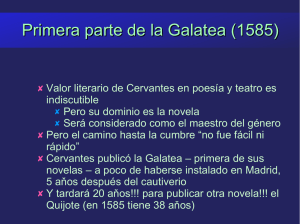 Primera parte de la Galatea (1585)