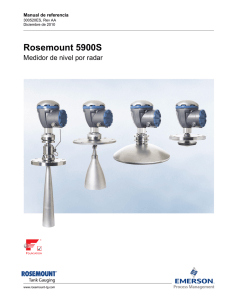 Rosemount 5900S Radar Level Gauge Reference Manual