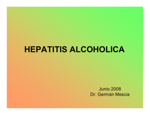 HEPATITIS ALCOHOLICA
