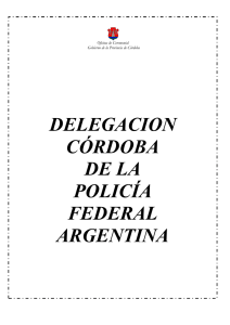 delegacion córdoba de la policía federal argentina