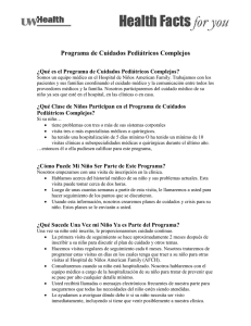What Is The Pediatric Complex Care Program
