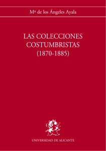 Las colecciones costumbristas (1870-1885) - RUA