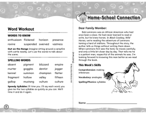 Home-School Connection - Treasures - Macmillan/McGraw-Hill