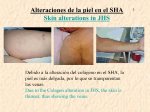 Alteraciones de la Piel / Skin alterations