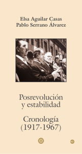 Posrevolución y estabilidad Cronología (1917-1967)