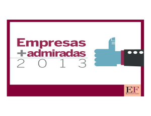 Empresas admiradas en Costa Rica en el 2013