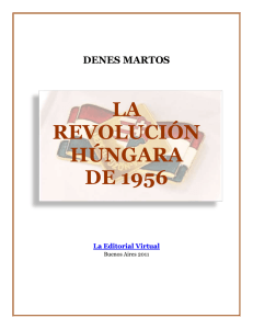 la revolución húngara de 1956 - Modelos de Naciones Unidas