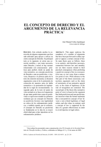 pdf El concepto de Derecho y el argumento de la relevancia práctica
