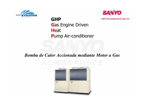 GHP Gas Engine Driven Heat Pump Air