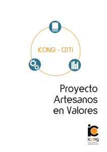 Proyecto Artesanos en Valores - Instituto para la calidad de las ONG