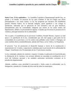 Asamblea Legislativa aprueba ley para combatir mal de Chagas