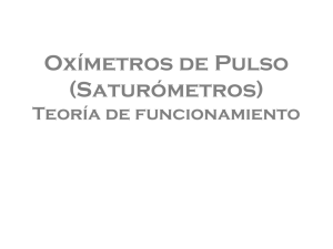 Oxímetros de Pulso (Saturómetros)