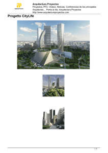 Progetto CityLife - Arquitectura Proyectos