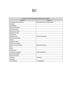 Listado B1 - Química / Universidad del Valle