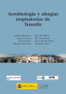 Aerobiología y alergias respiratorias de Tenerife