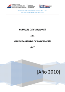 Manual de funciones