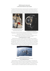 SEIKO Spring Drive Spacewalk: La Revolución Silenciosa viaja al