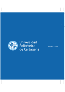Elementos base de identidad - Universidad Politécnica de Cartagena