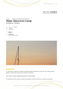 Water Adventure Camp