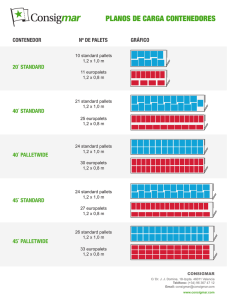 planos de carga contenedores