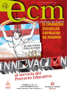 ECM35 - Escuelas Católicas de Madrid