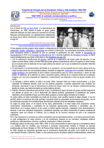 La centralizacin del poder: los gobiernos de Obregn y Calles (1920